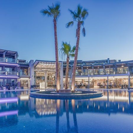 Nautilux Rethymno By Mage Hotels Экстерьер фото The hotel at night