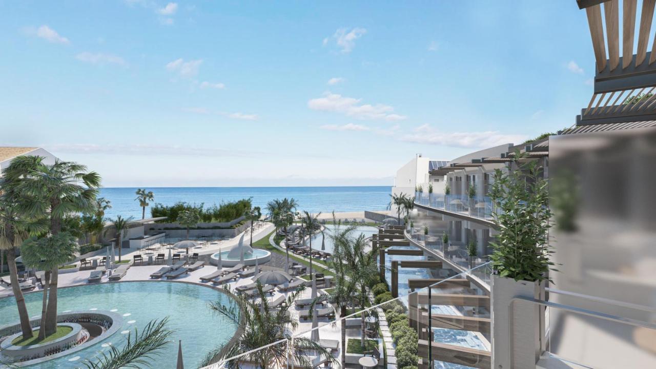 Nautilux Rethymno By Mage Hotels Экстерьер фото The resort's pool area