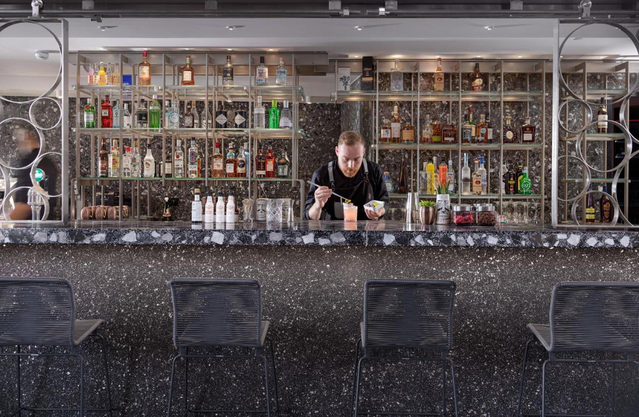Nautilux Rethymno By Mage Hotels Экстерьер фото The bar at the restaurant